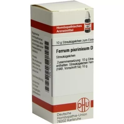 FERRUM PICRINICUM D 12 glóbulos, 10 g