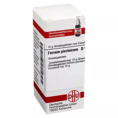 DHU Ferrum picrinicum D 12 glóbulos, 10 g