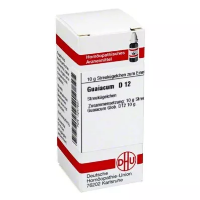 GUAIACUM D 12 glóbulos, 10 g
