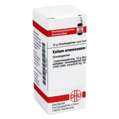 KALIUM ARSENICOSUM C 200 glóbulos, 10 g KALIUM ARSENICOSUM C 200 glóbulos, 10 g