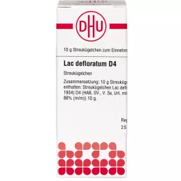 LAC DEFLORATUM D 4 glóbulos, 10 g