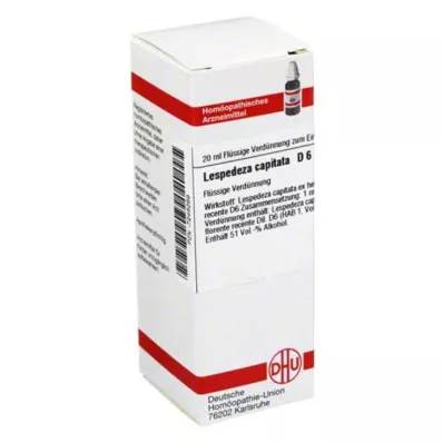 DHU Lespedeza capitata D 6 Dilución, 20 ml