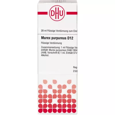 MUREX PURPUREUS D 12 Dilución, 20 ml