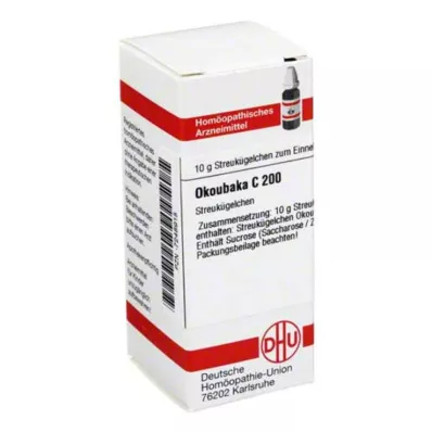DHU Okoubaka C 200 glóbulos, 10 g