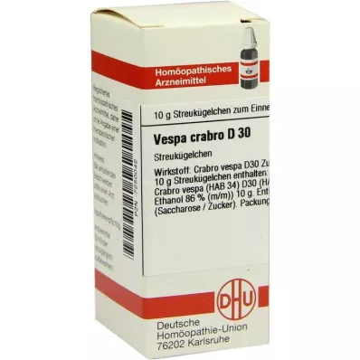 DHU Vespa Crabro D 30 glóbulos, 10 g