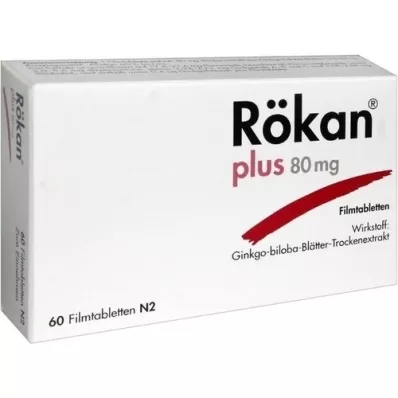 RÖKAN Plus 80 mg comprimidos recubiertos con película, 60 uds