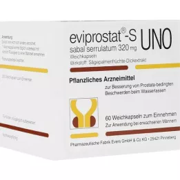 EVIPROSTAT-S sabal serrulatum 320 uno cápsulas, 200 uds