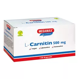 L-CARNITIN 500 mg Megamax cápsulas, 120 uds