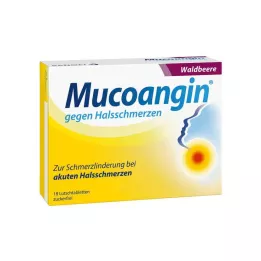 MUCOANGIN Pastillas de 20 mg de bayas silvestres, 18 uds