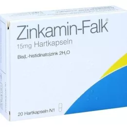 ZINKAMIN Falk 15 mg cápsulas duras, 20 uds