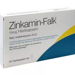 ZINKAMIN Falk 15 mg cápsulas duras, 50 uds