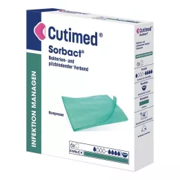 CUTIMED Compresas Sorbact 7x9 cm, 6 uds