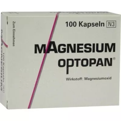 MAGNESIUM OPTOPAN Cápsulas, 100 uds