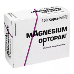 Cápsulas de magnesio Optopan, 100 piezas