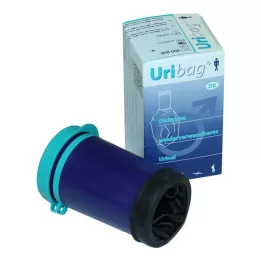 URIBAG Botella de orina plegable para hombres, 1 ud