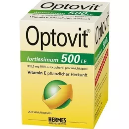 OPTOVIT fortissimum 500 cápsulas, 200 uds