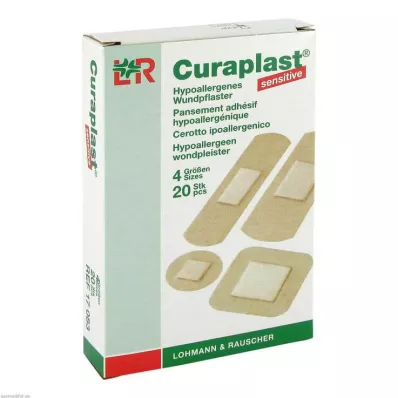 Tiras curaplast sensibles, 20 st