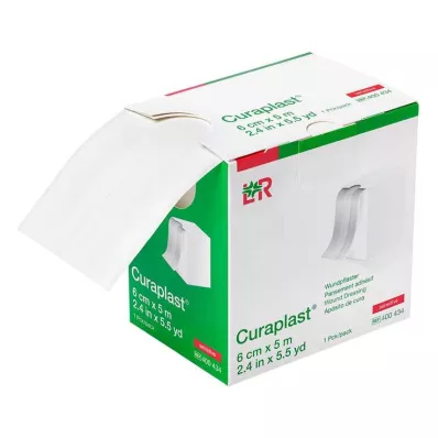 Curaplast apósito rápido para heridas sensibles 5mx6cm, 1 ud