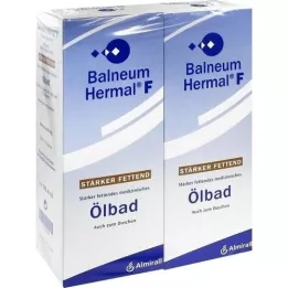 BALNEUM Hermal F aditivo líquido para baño, 2X500 ml