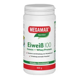 EIWEISS 100 Chocolate Megamax en polvo, 400 g