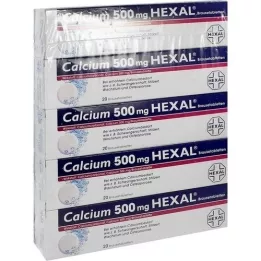CALCIUM 500 HEXAL Comprimidos efervescentes, 100 uds