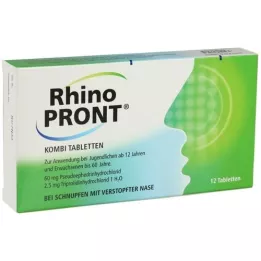 RHINOPRONT Comprimidos Combi, 12 uds