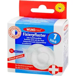 FIXIERPFLASTER 2,5 cmx5 m transparente, 1 ud