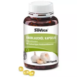 SOVITA Cápsulas de aceite de ajo, 360 uds