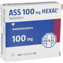 ASS 100 HEXAL comprimidos, 100 uds