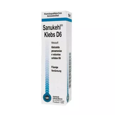 Sanukehl Klebs D 6 gotas, 10 ml Sanukehl Klebs D 6 gotas, 10 ml