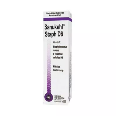 Sanukehl Staph D 6 gotas, 10 ml