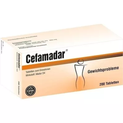 CEFAMADAR Tabletas, 200 uds