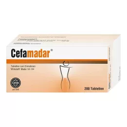 CEFAMADAR Tabletas, 200 uds