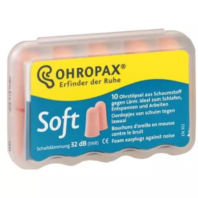 OHROPAX tapón de espuma blanda, 10 uds