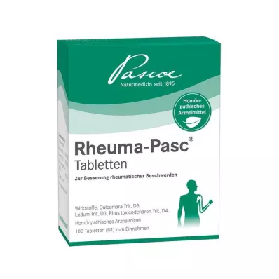 Tabletas de reumatismo Pasc, 100 st
