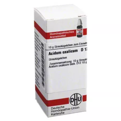 DHU Acidum oxalicum D 12 glóbulos, 10 g