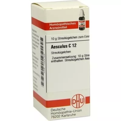 AESCULUS C 12 glóbulos, 10 g