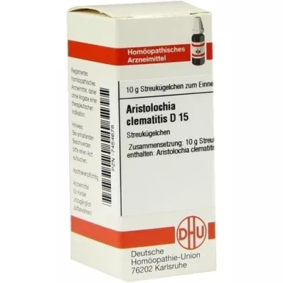 ARISTOLOCHIA CLEMATITIS D 15 glóbulos, 10 g