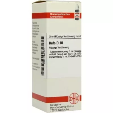 BUFO D 10 Dilución, 20 ml