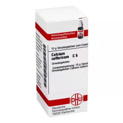 DHU Calcio sulfuricum C 6 glóbulos, 10 g DHU Calcio sulfuricum C 6 glóbulos, 10 g