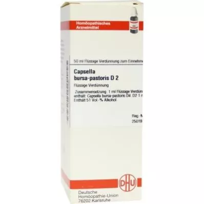 Capsella Bursa Pasado.Dilución D2 (50ml)