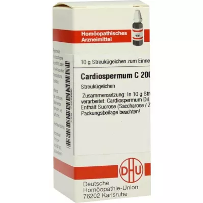DHU Cardiospermum C 200 glóbulos, 10 g