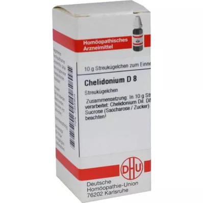 DHU Chelidonium D 8 glóbulos, 10 g