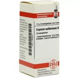 CUPRUM SULFURICUM D 12 glóbulos, 10 g