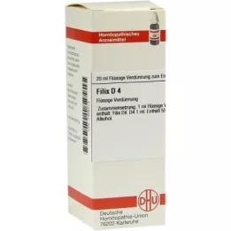 FILIX Dilución D 4, 20 ml