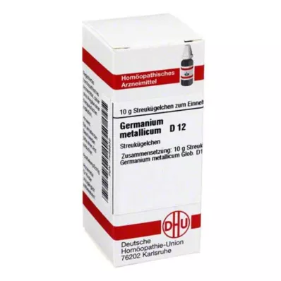 GERMANIUM METALLICUM D 12 glóbulos, 10 g