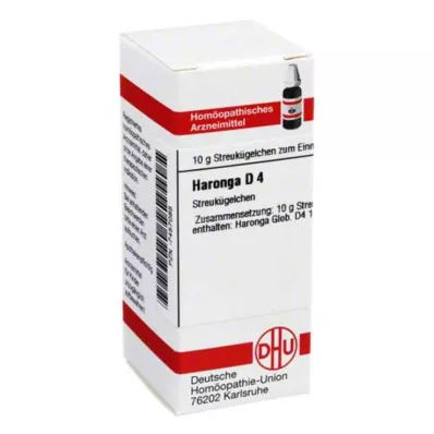 DHU Haronga D 4 glóbulos, 10 g