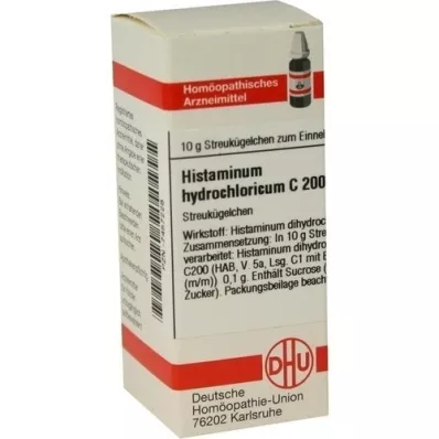 HISTAMINUM hydrochloricum C 200 glóbulos, 10 g