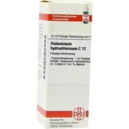 HISTAMINUM hidrocloro C 12 dilución, 20 ml