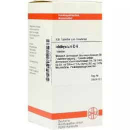 ICHTHYOLUM D 6 pastillas, 200 uds